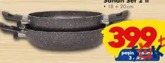 KUMSAL SAHAN SET 2'Lİ 18+20 CM